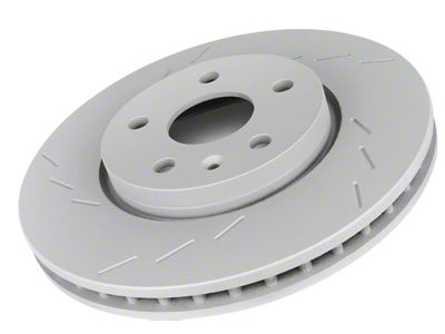 Frozen Rotors Slotted Rotor; Front Driver Side (10-15 Camaro SS)