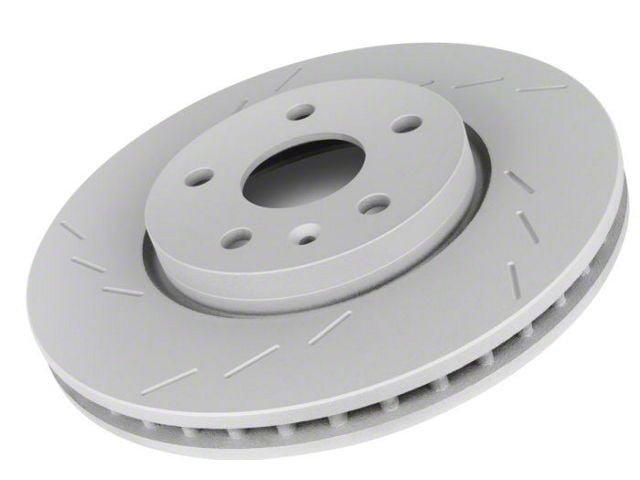Frozen Rotors Slotted Rotor; Front Passenger Side (16-24 Camaro SS w/ 4-Piston Front Calipers)