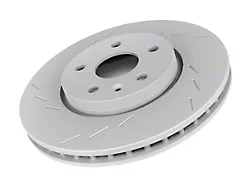 Frozen Rotors Slotted Rotor; Front Driver Side (09-11 Challenger SE w/ Single Piston Front Calipers)