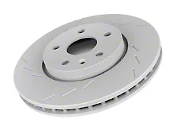 Frozen Rotors Slotted Rotor; Front Driver Side (15-23 Mustang GT w/ Performance Pack)