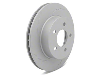 Frozen Rotors Slotted Rotor; Rear Driver Side (84-86 Mustang SVO)