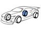 Frozen Rotors Slotted Rotor; Rear Passenger Side (94-04 Mustang GT, V6)