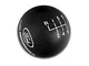 Ford Performance 6-Speed Shift Knob with Ford Performance Logo; Black (15-24 Mustang, Excluding GT350 & GT500)