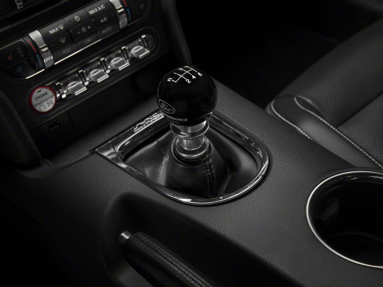 Ford Performance Mustang 6-Speed Shift Knob with Ford