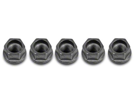 Ford Performance Open Ended Lug Nut Kit; 14mm x 1.5; Set of 5 (15-25 Mustang)