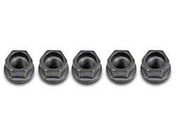 Ford Performance Open Ended Lug Nut Kit; 14mm x 1.5; Set of 5 (15-24 Mustang)
