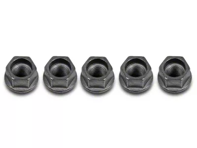 Ford Performance Open Ended Lug Nut Kit; 14mm x 1.5; Set of 5 (15-24 Mustang)