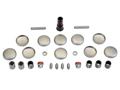 Ford Performance Freeze Plug and Dowel Kit; Iron Block (96-04 Mustang GT)