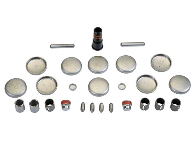 Ford Performance Freeze Plug and Dowel Kit; Iron Block (96-04 Mustang GT)