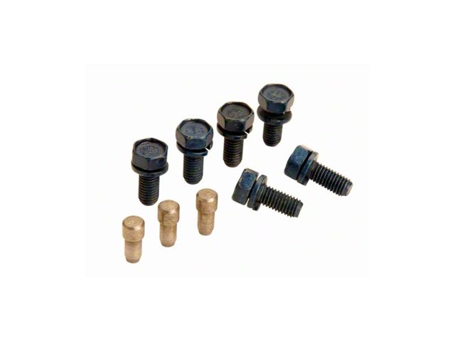 Ford Performance Pressure Plate Bolt and Dowel Kit (86-Mid 01 V8 Mustang, Excluding 99-01 Cobra)