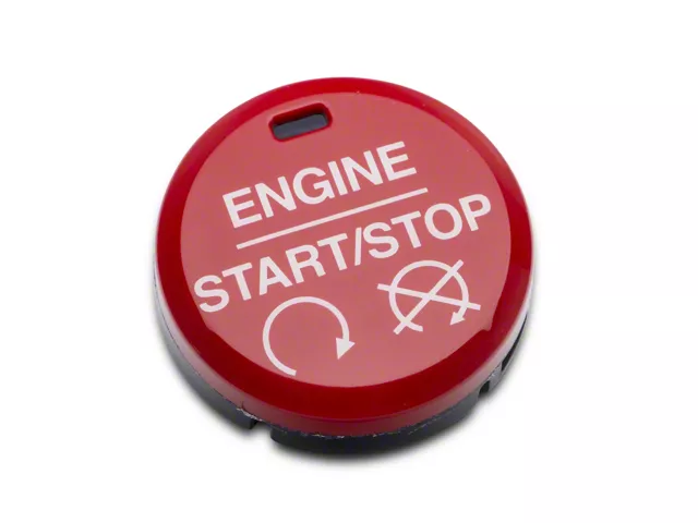 Ford Performance GT350/GT350R Style Red Push Start/Stop Button (15-17 Mustang)