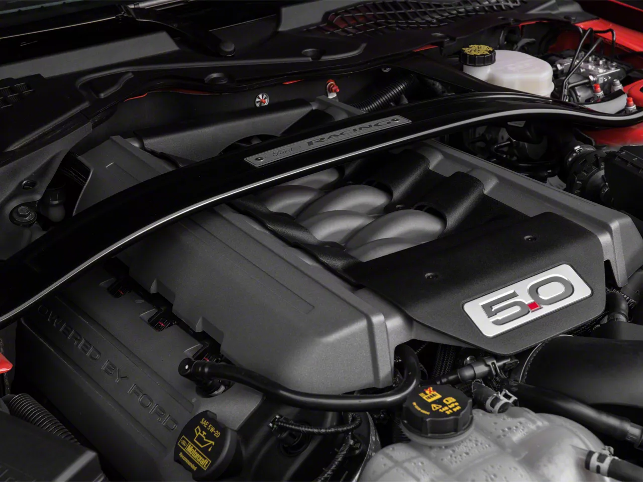 Ford Performance Mustang Strut Tower Brace; Black M20201M (1517