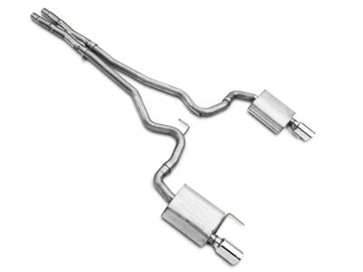 Ford Performance Touring Cat-Back Exhaust with Chrome Tips (15-17 Mustang GT)