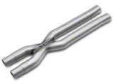 Ford Performance Cut and Clamp Resonator Delete X-Pipe (15-25 Mustang GT, Dark Horse)