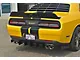 FS Performance Engineering Rear Diffuser Center and Outer Fins; Semi-Gloss Black (15-23 Challenger, Excluding Widebody)