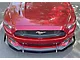 FS Performance Engineering Front Splitter V1 with Splitter Rods; Semi-Gloss Black (15-17 Mustang GT w/ Performance Pack)