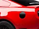 SEC10 Fuel Door Cover Decal; Gloss Black (10-14 Mustang)