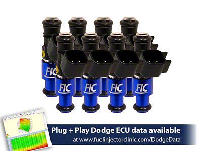 Fuel Injector Clinic High-Z Impedance Fuel Injectors; 1440cc (08-23 V8 HEMI Challenger)