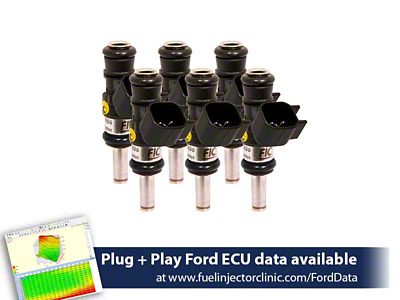 Fuel Injector Clinic High Impedance Fuel Injectors; 1440cc (11-17 Mustang V6)