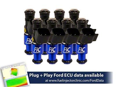Fuel Injector Clinic High-Z Impedance Fuel Injectors; 1440cc (07-14 Mustang GT500)