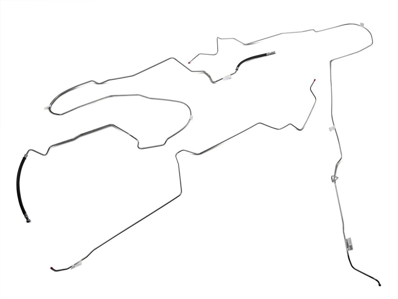 OPR Mustang Front To Rear Fuel Lines 389929 (8793 Mustang w/o Subframe