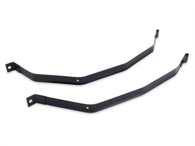 Fuel Tank Straps; Pair (81-93 Mustang)