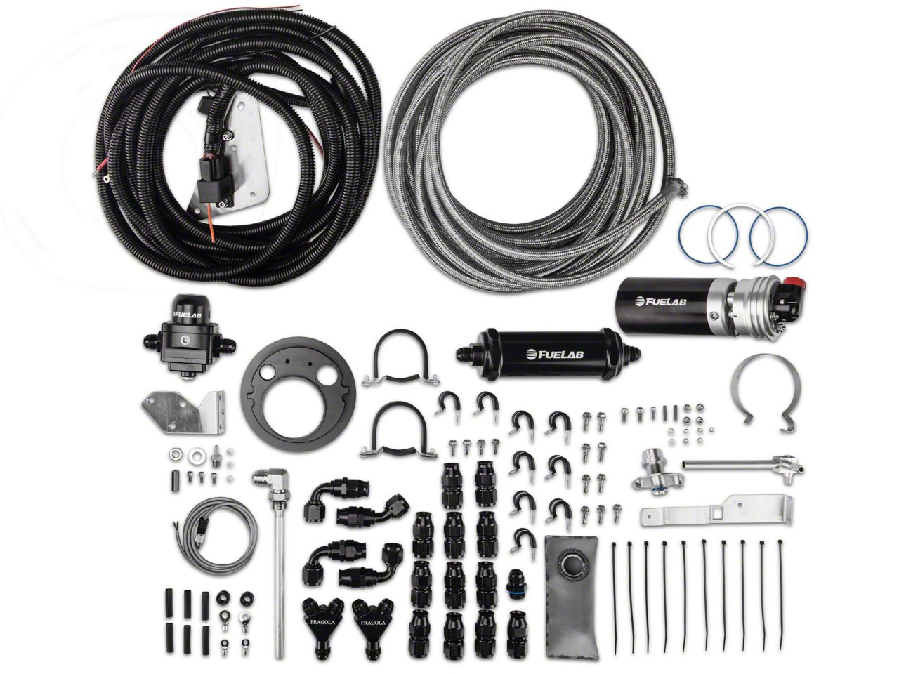 Fuelab Mustang Direct Fit Total Fuel System Kit; 1800 HP 525559 (0709