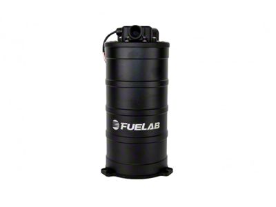 Fuelab H/E Series Fuel Surge Tank System with Brushless Twin Screw Pump; 625 HP; 290mm Tall (Universal; Some Adaptation May Be Required)