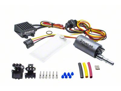 Fuelab In-Tank Brushless Fuel Pump Kit; 3/8-Inch Outlet; 500 LPH (Universal; Some Adaptation May Be Required)