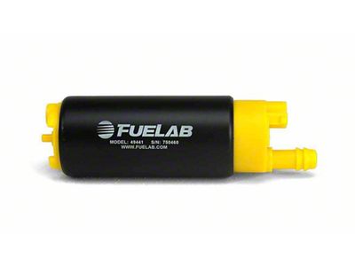 Fuelab In-Tank Electric Fuel Pump with Offset Inlet; 340 LPH (Universal; Some Adaptation May Be Required)