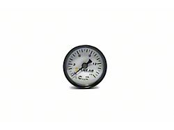 Fuelab 1.50 Inch CARB Fuel Pressure Gauge; 0-15 PSI (Universal; Some Adaptation May Be Required)