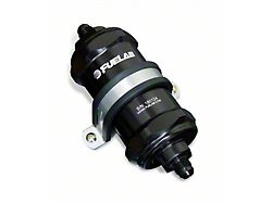 Fuelab Fuel Filter; -6AN; 6 Micron; Black (Universal; Some Adaptation May Be Required)