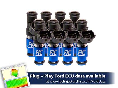 Fuel Injector Clinic Fuel Injectors; 2150cc (07-14 Mustang GT500)