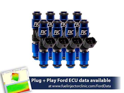 Fuel Injector Clinic High-Z Impedance Fuel Injectors; 2150cc (99-04 Mustang Cobra; 05-25 Mustang GT, Dark Horse; 15-22 Mustang GT350, GT500)