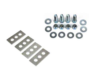 G Force Performance Transmission Crossmember Hardware Kit with Shims