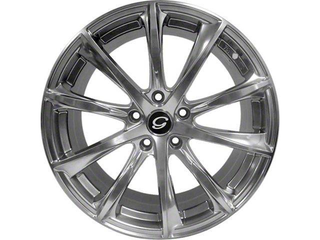 G-Line Alloys G1026 Hyper Black Wheel; 18x8 (05-09 Mustang GT, V6)