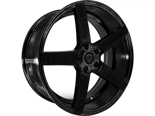 G-Line Alloys G5178 Gloss Black Wheel; Rear Only; 20x10 (05-09 Mustang)