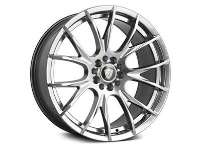 G-Line Alloys G7016 Hyper Black Wheel; 18x8.5; 35mm Offset (05-09 Mustang GT, V6)