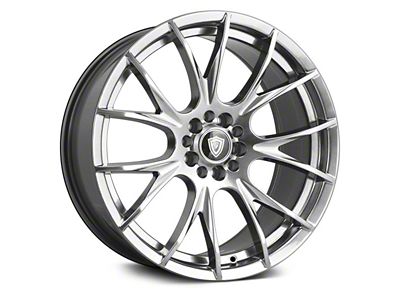 G-Line Alloys G7016 Hyper Black Wheel; 18x8.5 (05-09 Mustang GT, V6)