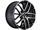 G-Line Alloys G0029 Gloss Black Machined Wheel; 18x8 (10-14 Mustang GT w/o Performance Pack, V6)