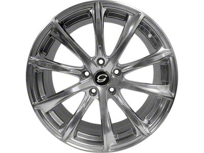 G-Line Alloys G1026 Hyper Black Wheel; 18x8; 35mm Offset (10-14 Mustang GT w/o Performance Pack, V6)