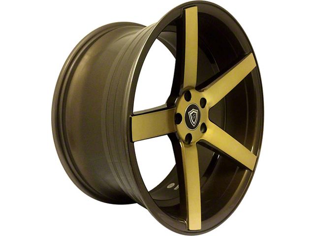 G-Line Alloys G5178 Titanium Wheel; Rear Only; 20x10 (10-14 Mustang)