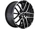 G-Line Alloys G0029 Gloss Black Machined Wheel; 18x8 (2024 Mustang EcoBoost w/o Performance Pack)