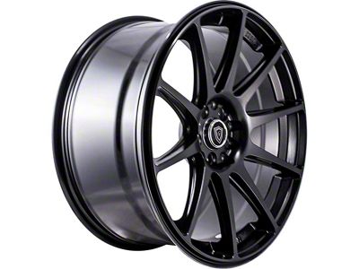 G-Line Alloys G0051 Satin Black Wheel; 18x8.5 (2024 Mustang EcoBoost w/o Performance Pack)