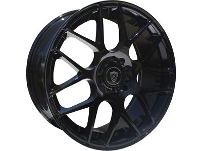 G-Line Alloys G0056 Gloss Black Wheel; 18x8 (2024 Mustang EcoBoost w/o Performance Pack)
