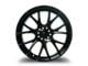 G-Line Alloys G7016 Satin Black Wheel; 18x8.5 (2024 Mustang EcoBoost w/o Performance Pack)