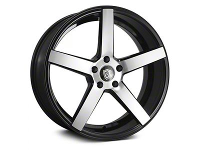 G-Line Alloys G5178 Gloss Black Machined Wheel; 20x8.5; 15mm Offset (08-23 RWD Challenger, Excluding Widebody)