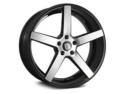 G-Line Alloys G5178 Gloss Black Machined Wheel; 20x8.5 (11-23 RWD Charger, Excluding Widebody)