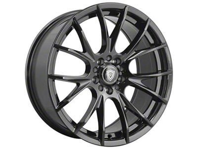G-Line Alloys G.7016 Gloss Black Wheel; 18x8.5; 35mm Offset (21-25 Mustang Mach-E, Excluding GT)