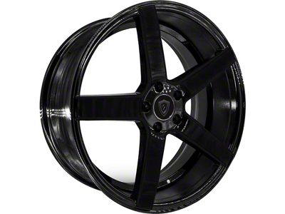 G-Line Alloys G5178 Gloss Black Wheel; Rear Only; 20x10; 38mm Offset (15-23 Mustang GT, EcoBoost, V6)